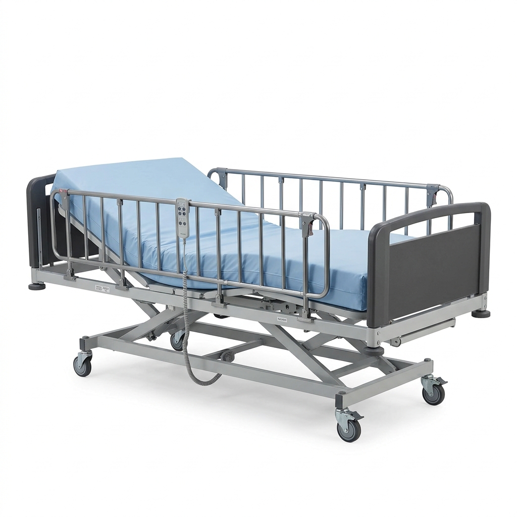 Drive Medical Semi-Electric Homecare Bed Frame with Motorized Head & Foot