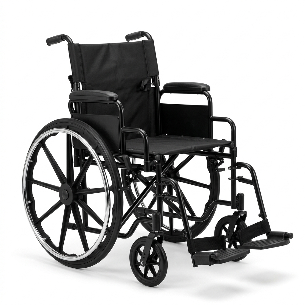 Drive Medical Cruiser III Lightweight Wheelchair with Flip-Back Arms